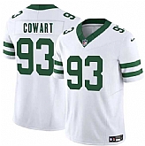 Men & Women & Youth New York Jets #93 Byron Cowart White 2025 F.U.S.E. Vapor Untouchable Limited Stitched Jersey,baseball caps,new era cap wholesale,wholesale hats